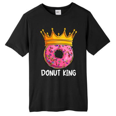 Donut King Doughnut Funny Donut Crown Sweet Baker Tall Fusion ChromaSoft Performance T-Shirt