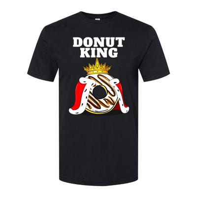 Donut King Doughnuts Funny Donut Lover Cute Donut Softstyle CVC T-Shirt