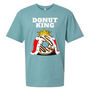 Donut King Doughnuts Funny Donut Lover Cute Donut Sueded Cloud Jersey T-Shirt