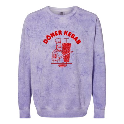 DöNer Kebab Colorblast Crewneck Sweatshirt