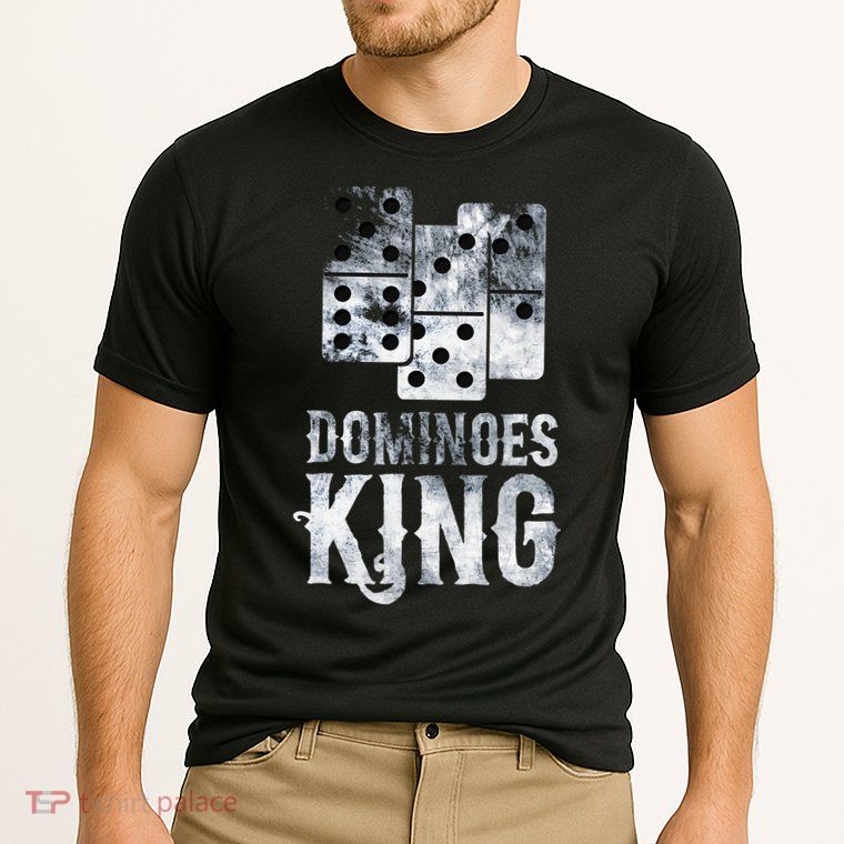 Dominoes King Domino Player Dominoes Lover Tile Game Performance Shirt