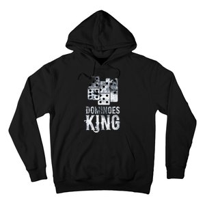 Dominoes King Domino Player Dominoes Lover Tile Game Hoodie