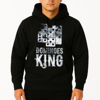 Dominoes King Domino Player Dominoes Lover Tile Game Hoodie