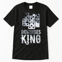 Dominoes King Domino Player Dominoes Lover Tile Game Tall T-Shirt