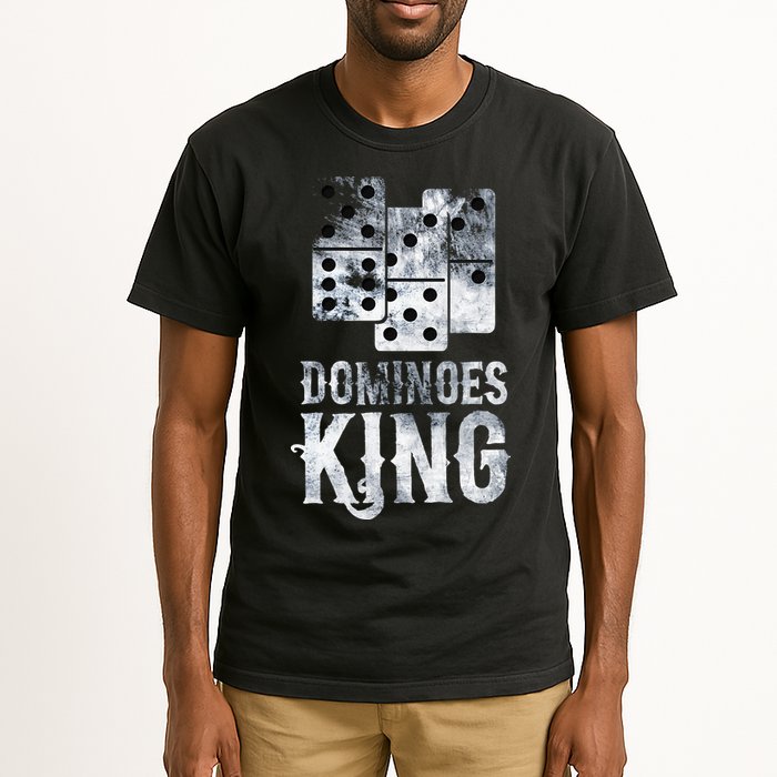 Dominoes King Domino Player Dominoes Lover Tile Game Tall T-Shirt