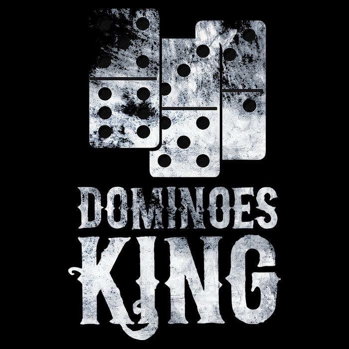 Dominoes King Domino Player Dominoes Lover Tile Game Tall T-Shirt
