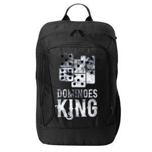 Dominoes King Domino Player Dominoes Lover Tile Game City Backpack