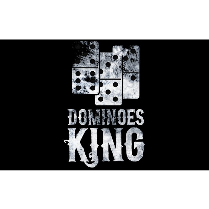 Dominoes King Domino Player Dominoes Lover Tile Game Bumper Sticker