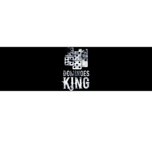 Dominoes King Domino Player Dominoes Lover Tile Game Bumper Sticker