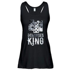 Dominoes King Domino Player Dominoes Lover Tile Game Ladies Essential Flowy Tank