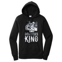 Dominoes King Domino Player Dominoes Lover Tile Game Women's Pullover Hoodie