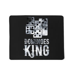 Dominoes King Domino Player Dominoes Lover Tile Game Mousepad