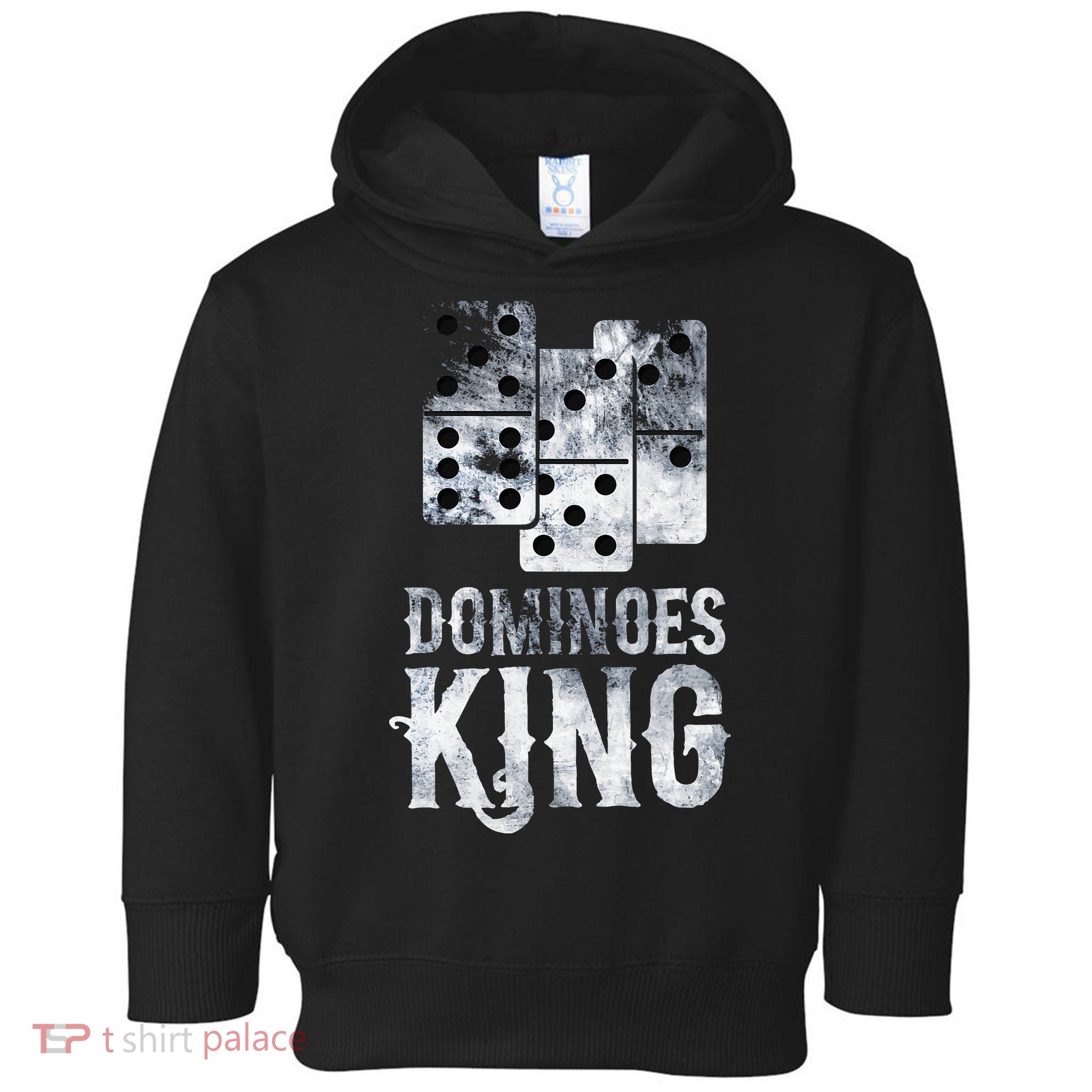 Dominoes King Domino Player Dominoes Lover Tile Game Toddler Hoodie