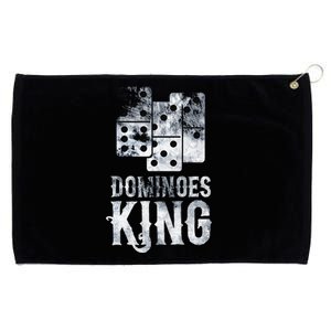 Dominoes King Domino Player Dominoes Lover Tile Game Grommeted Golf Towel