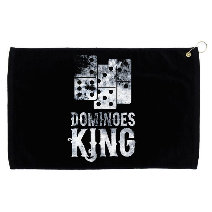 Dominoes King Domino Player Dominoes Lover Tile Game Grommeted Golf Towel