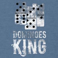 Dominoes King Domino Player Dominoes Lover Tile Game Garment-Dyed Sweatshirt
