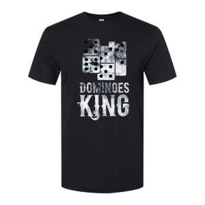 Dominoes King Domino Player Dominoes Lover Tile Game Softstyle CVC T-Shirt