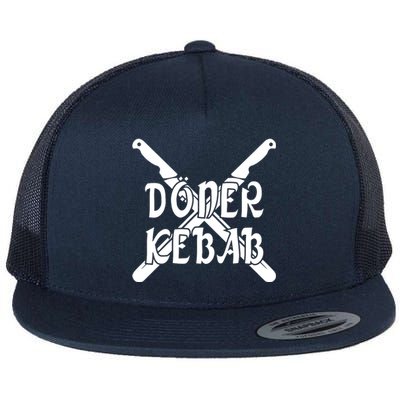 Doner Kebab Flat Bill Trucker Hat