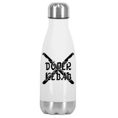 Doner Kebab Stainless Steel Insulated Water Bottle