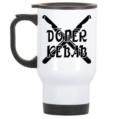 Doner Kebab Stainless Steel Travel Mug