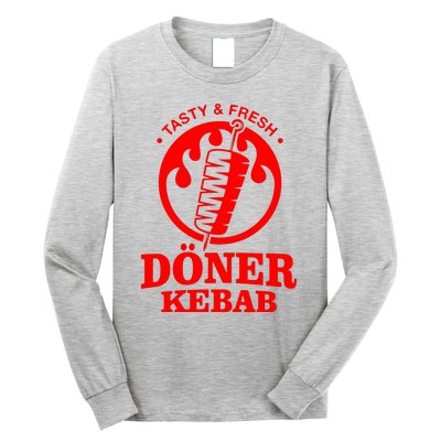 Doner Kebab Doner Fast Food Snack Turkish Car Fun Long Sleeve Shirt