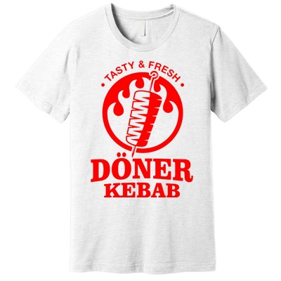 Doner Kebab Doner Fast Food Snack Turkish Car Fun Premium T-Shirt