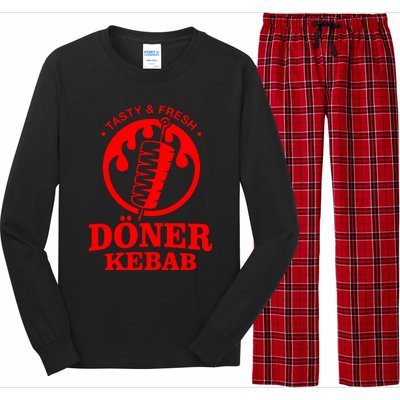 Doner Kebab Doner Fast Food Snack Turkish Car Fun Long Sleeve Pajama Set