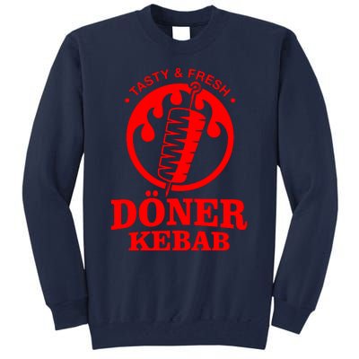 Doner Kebab Doner Fast Food Snack Turkish Car Fun Tall Sweatshirt