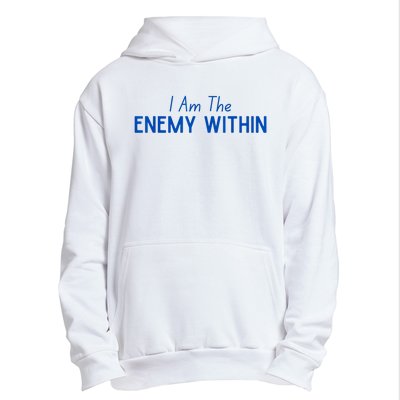 Democrat Kamala Enemy Within Antitrump Left Wing 2024 Urban Pullover Hoodie