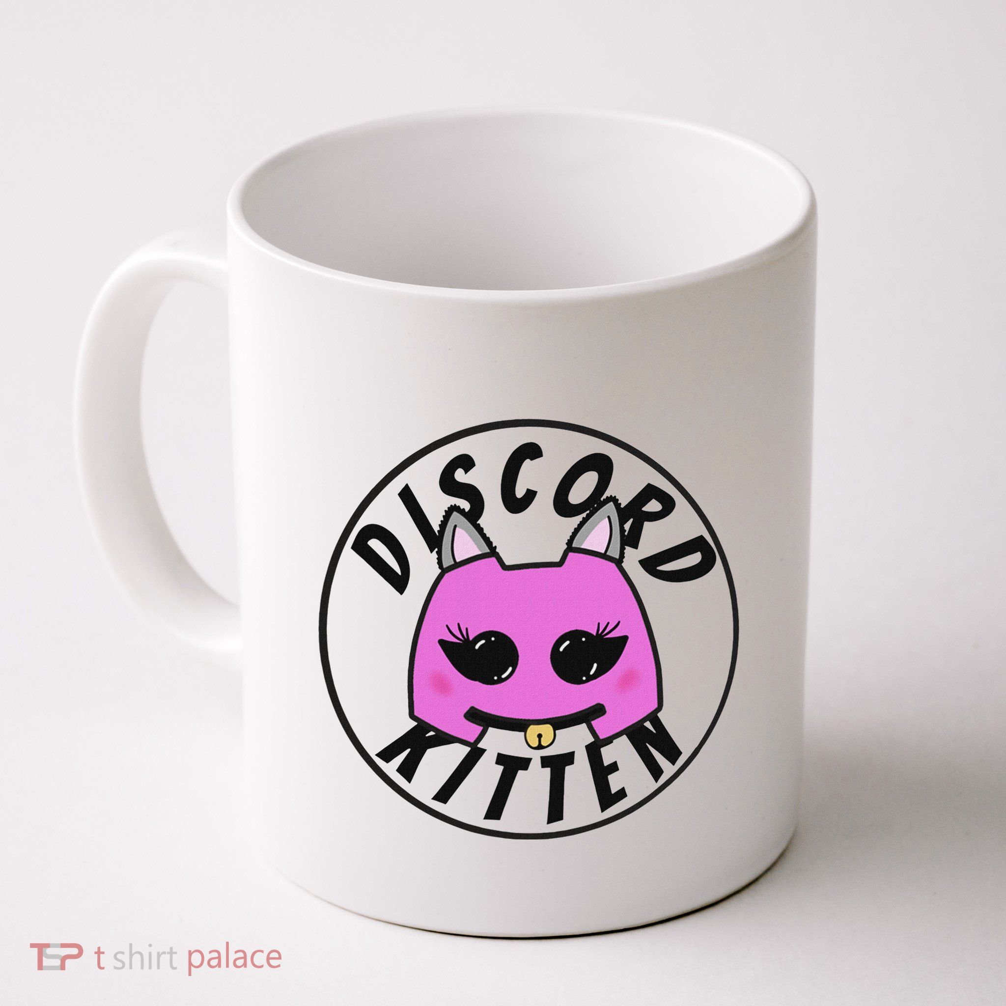 Discord Kitten Funny Graphic Meme Coffee Mug