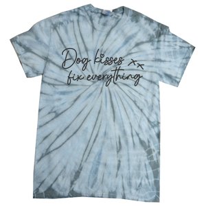 Dog Kisses Fix Everything Tie-Dye T-Shirt