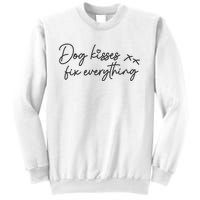 Dog Kisses Fix Everything Sweatshirt