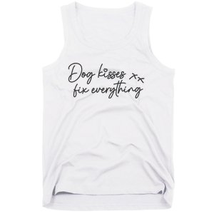 Dog Kisses Fix Everything Tank Top