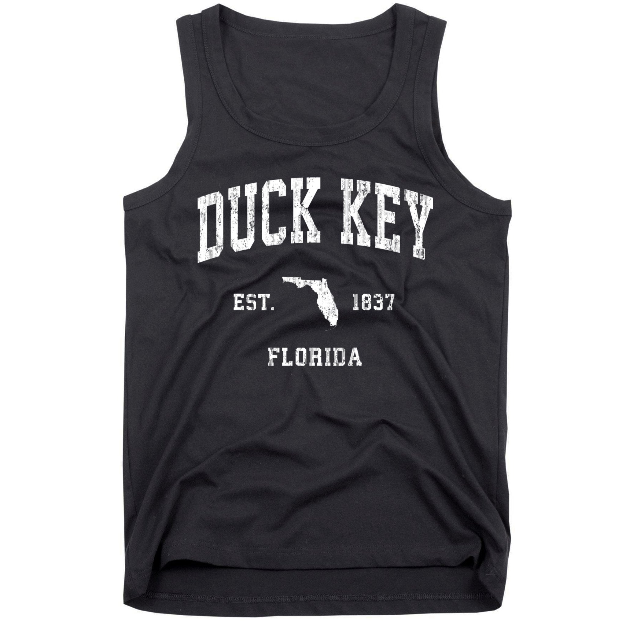 Duck Key Florida Fl Vintage Athletic Tank Top