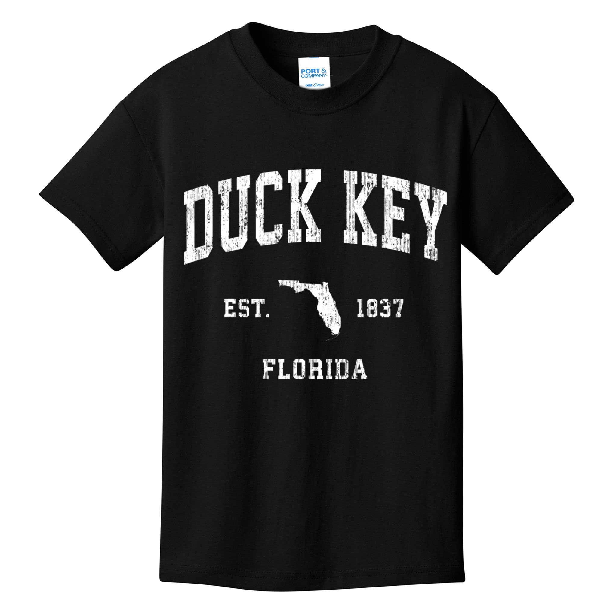 Duck Key Florida Fl Vintage Athletic Kids T-Shirt