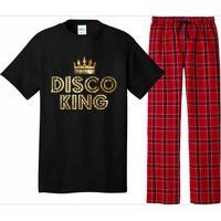 Disco King Funky Vintage 70s 80s Tee For DanceParties Pajama Set