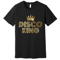 Disco King Funky Vintage 70s 80s Tee For DanceParties Premium T-Shirt