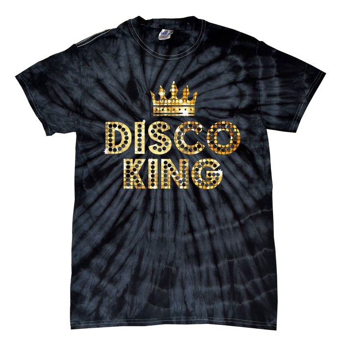 Disco King Funky Vintage 70s 80s Tee For DanceParties Tie-Dye T-Shirt