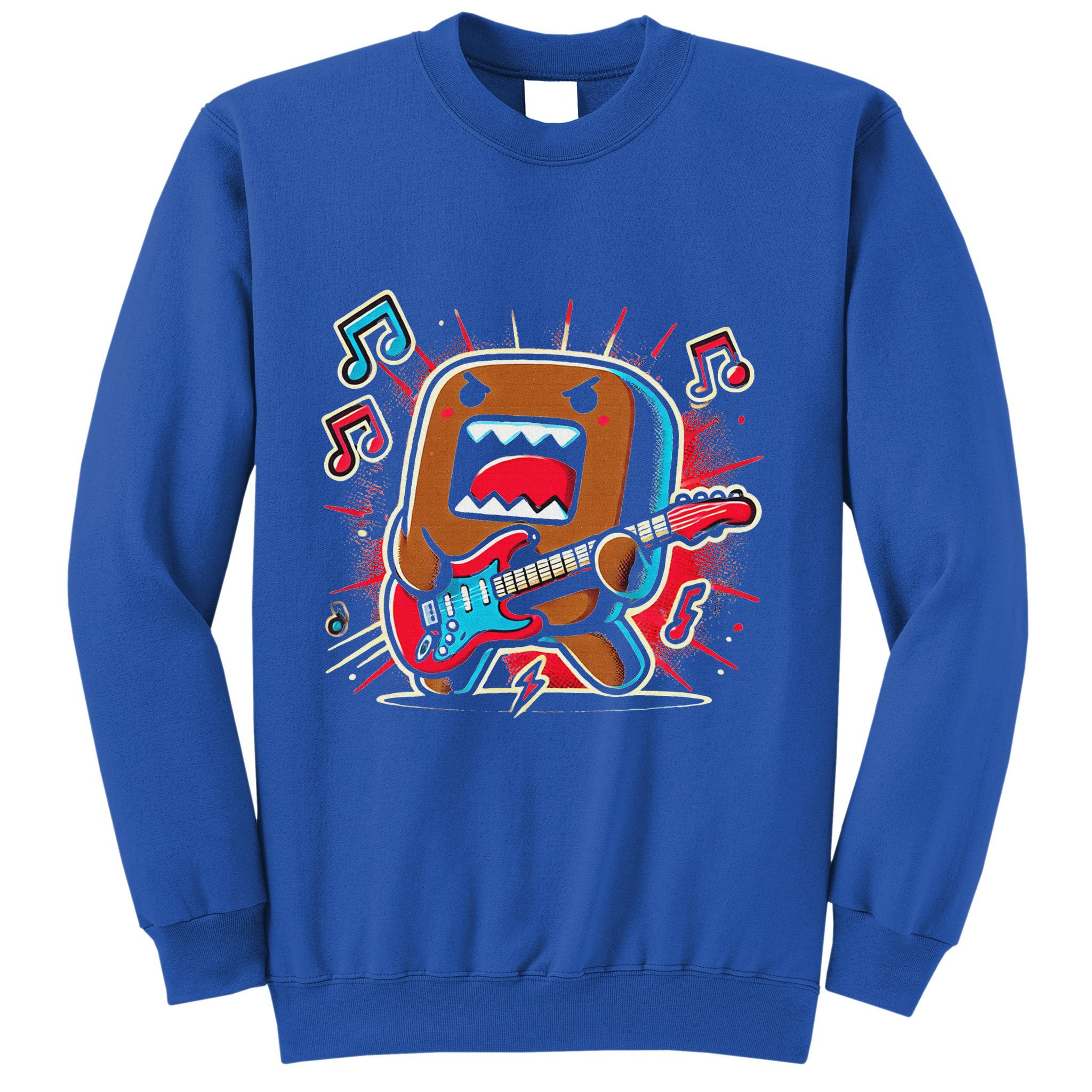 Domo Kun Guitar Xmas Sweatshirt
