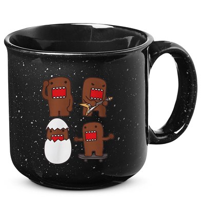 Domo Kun Guitar 15oz Campfire Ceramic Mug