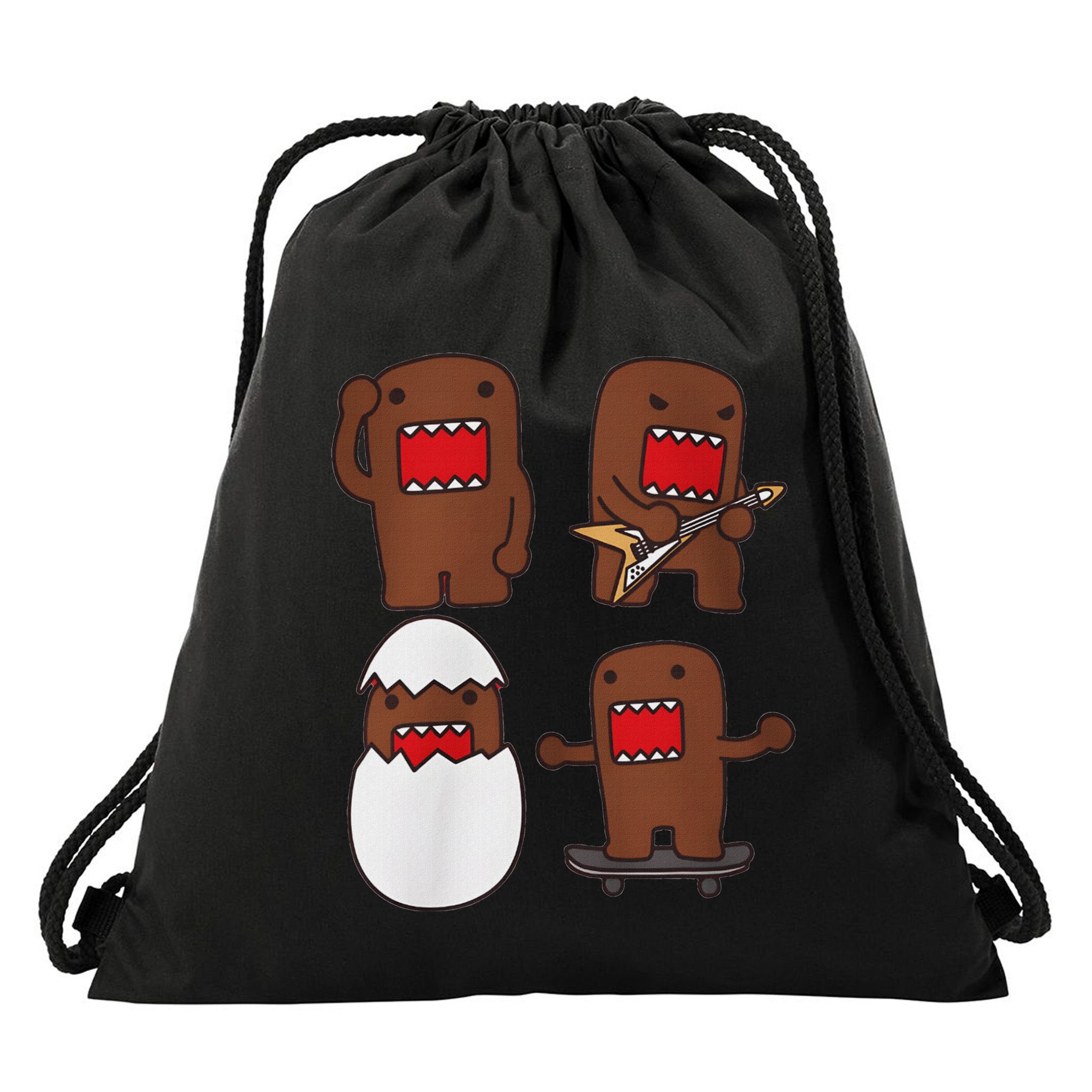 Domo Kun Guitar Drawstring Bag