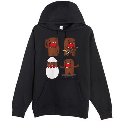 Domo Kun Guitar Premium Pullover Hoodie