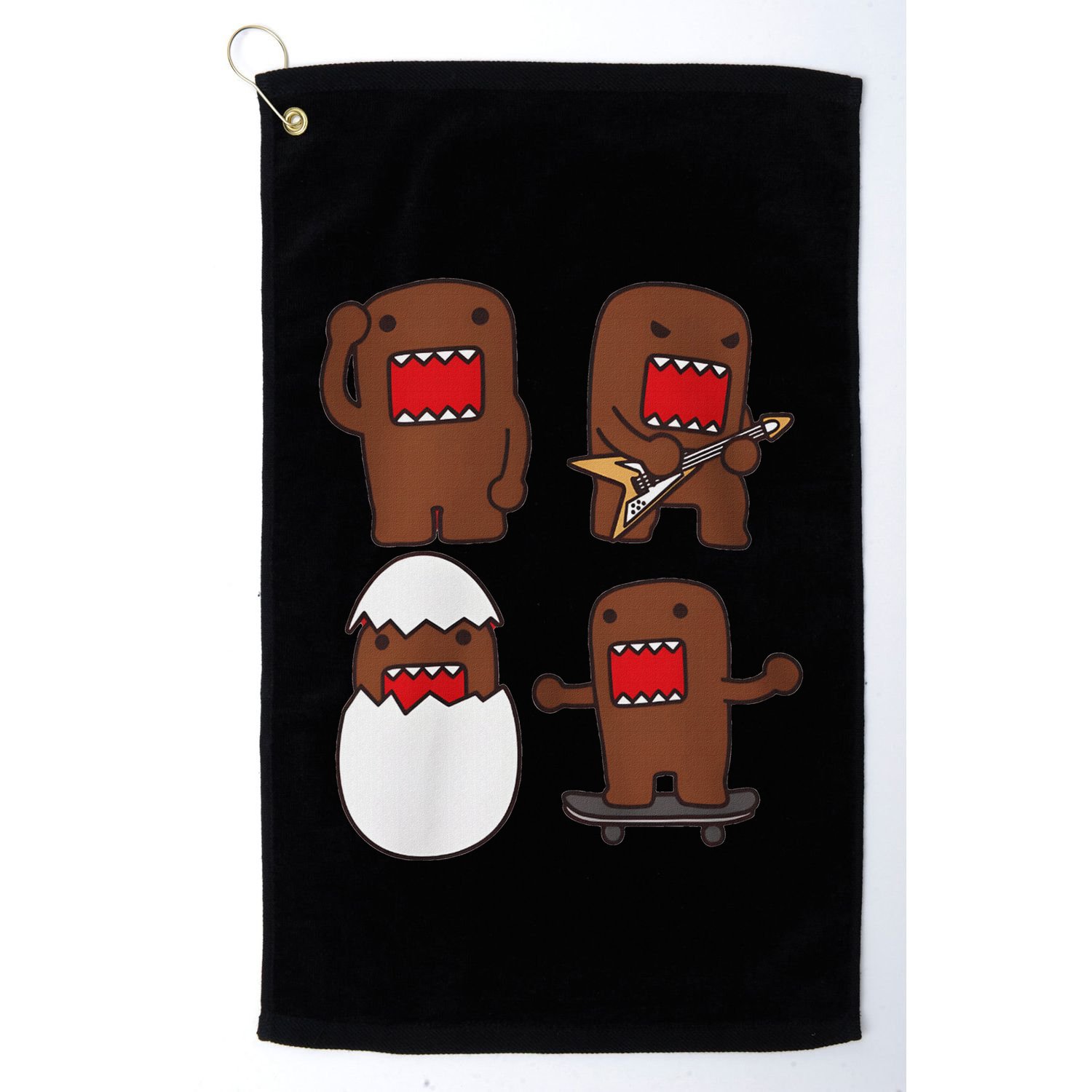 Domo Kun Guitar Golf Towel