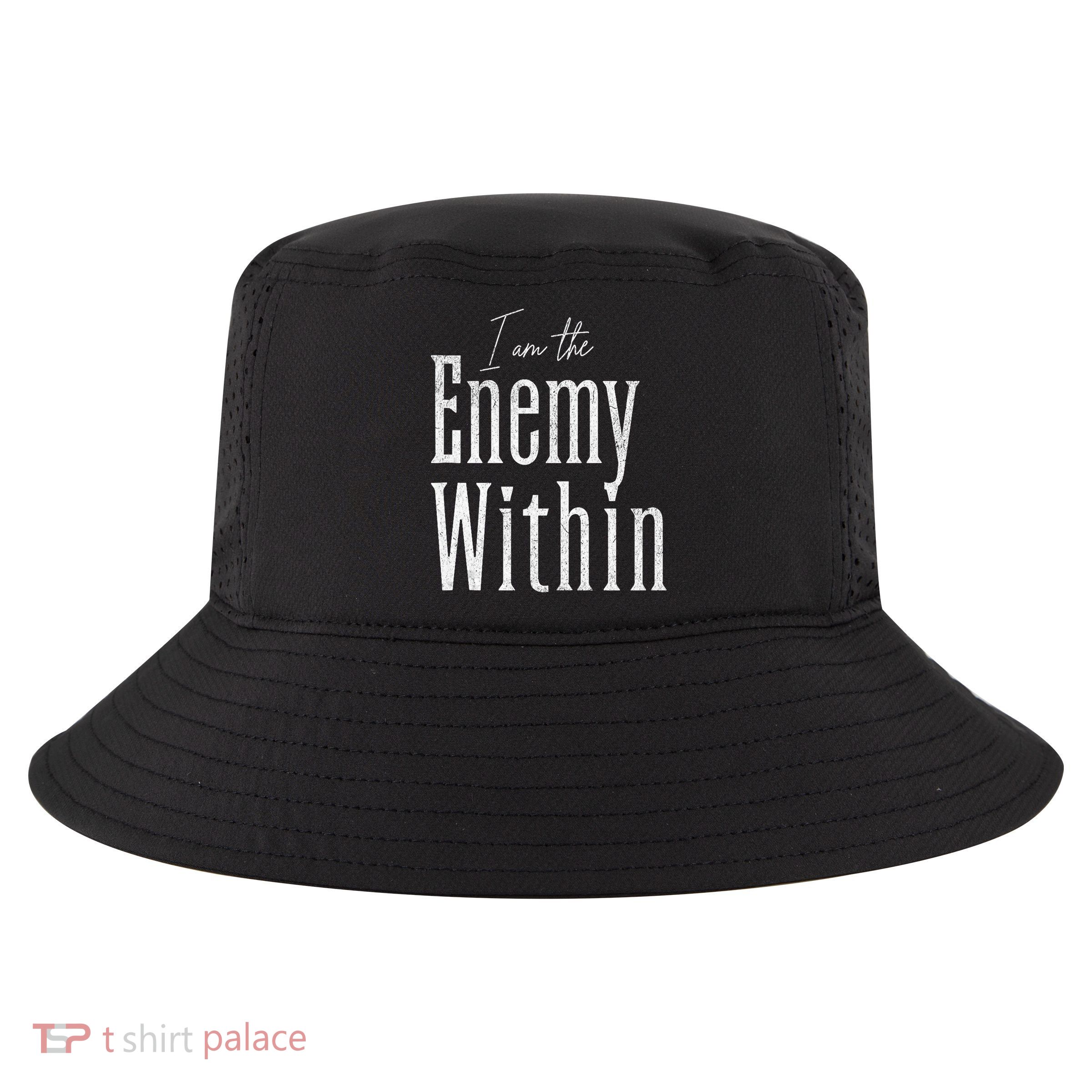 Democrat Kamala Harris Enemy Within Antitrump Left Wing Cool Comfort Performance Bucket Hat