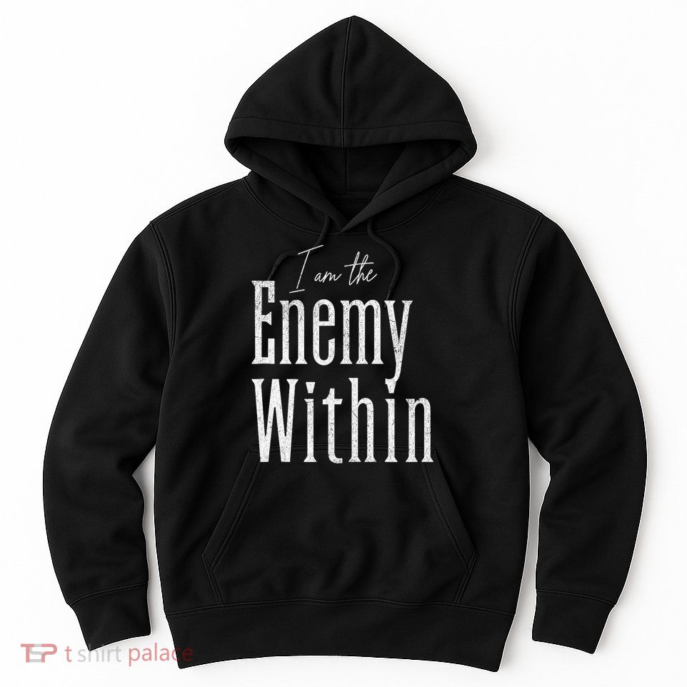 Democrat Kamala Harris Enemy Within Antitrump Left Wing Hoodie