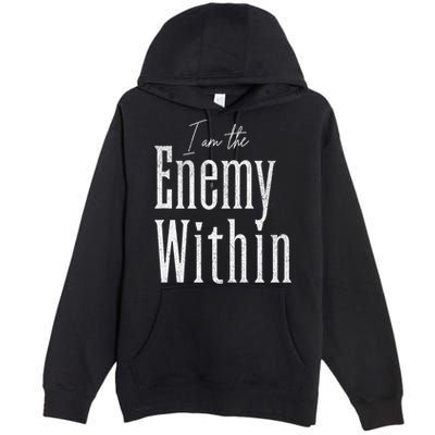 Democrat Kamala Harris Enemy Within Antitrump Left Wing Premium Pullover Hoodie