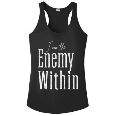 Democrat Kamala Harris Enemy Within Antitrump Left Wing Ladies PosiCharge Competitor Racerback Tank