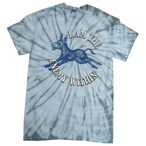 Democrat Kamala Harris Enemy Within Antitrump Left Wing Tie-Dye T-Shirt