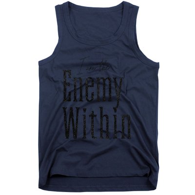 Democrat Kamala Harris Enemy Within Anti Trump Left Wing Tank Top