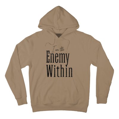 Democrat Kamala Harris Enemy Within Anti Trump Left Wing Hoodie